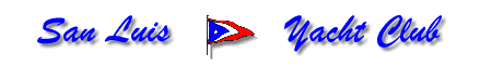 San Luis Yacht club banner